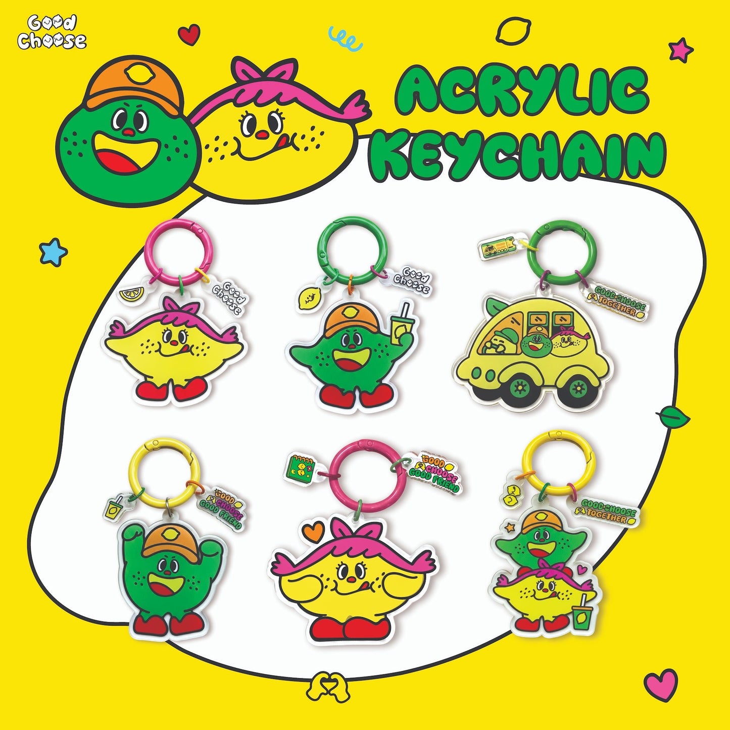 Duol original Keychain - Good Choose