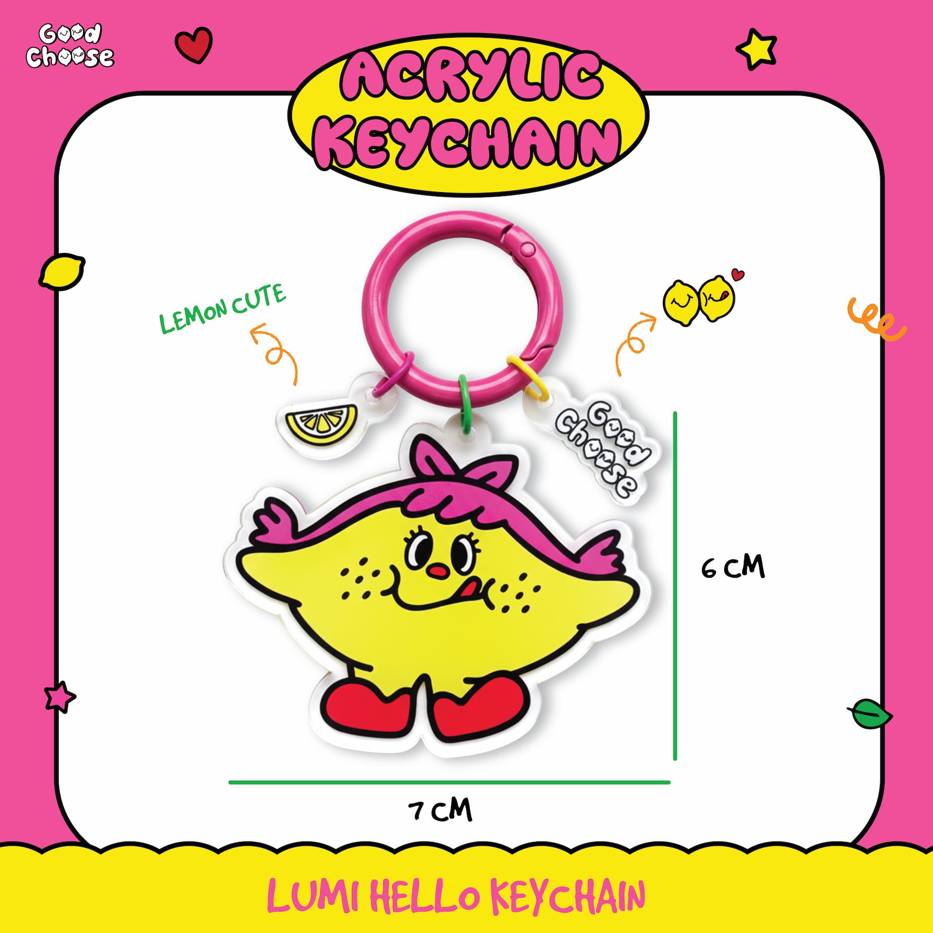 Lumimi Original Keychain - Good Choose