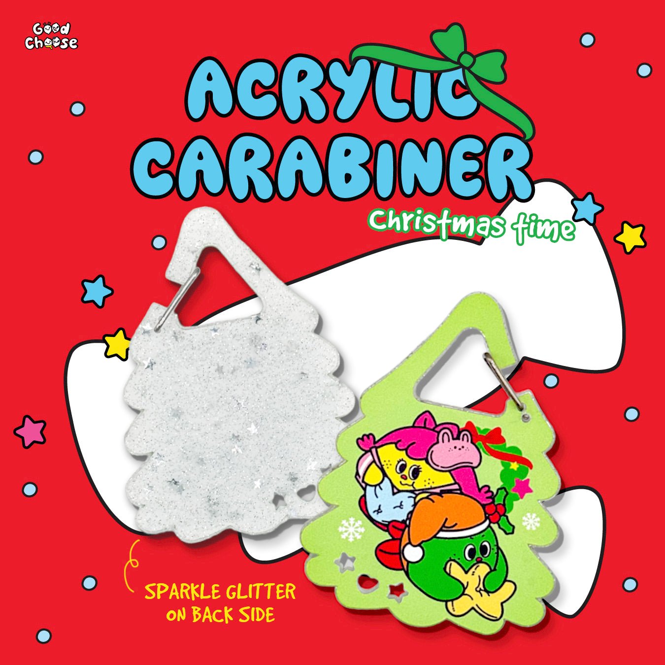 Christmas Time Carabiner - Good Choose