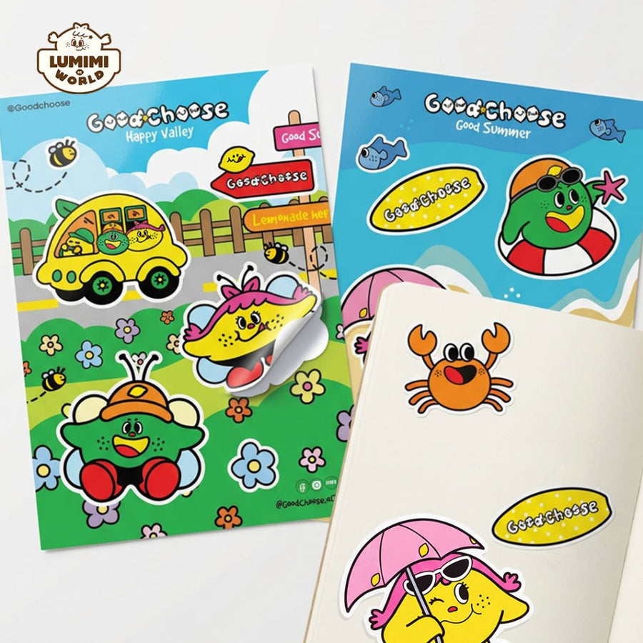 Lumimiworld | Sticker A6 สำหรับติดตกแต่ง - Good Choose