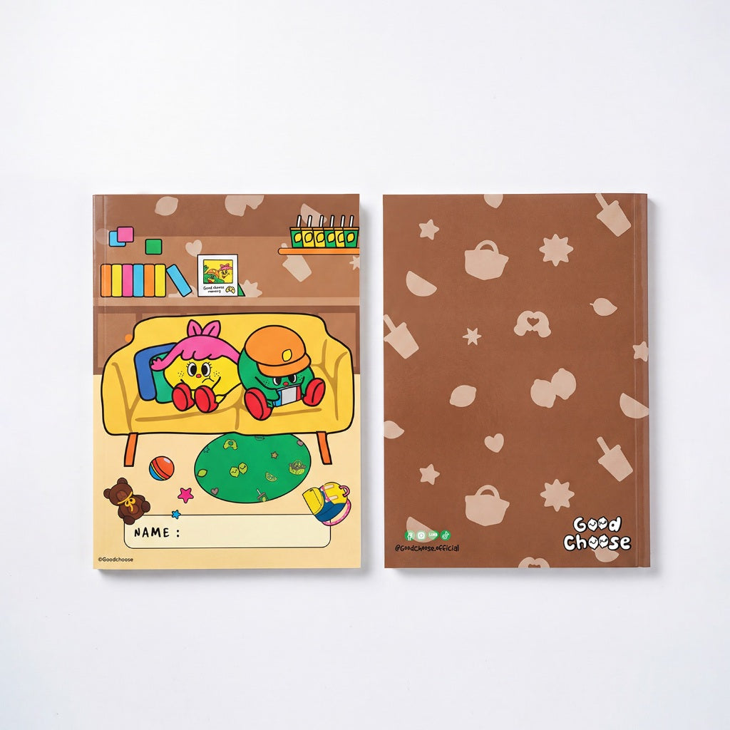 Lumimiworld | Notebook A5 สมุดโน้ตไม่มีเส้น