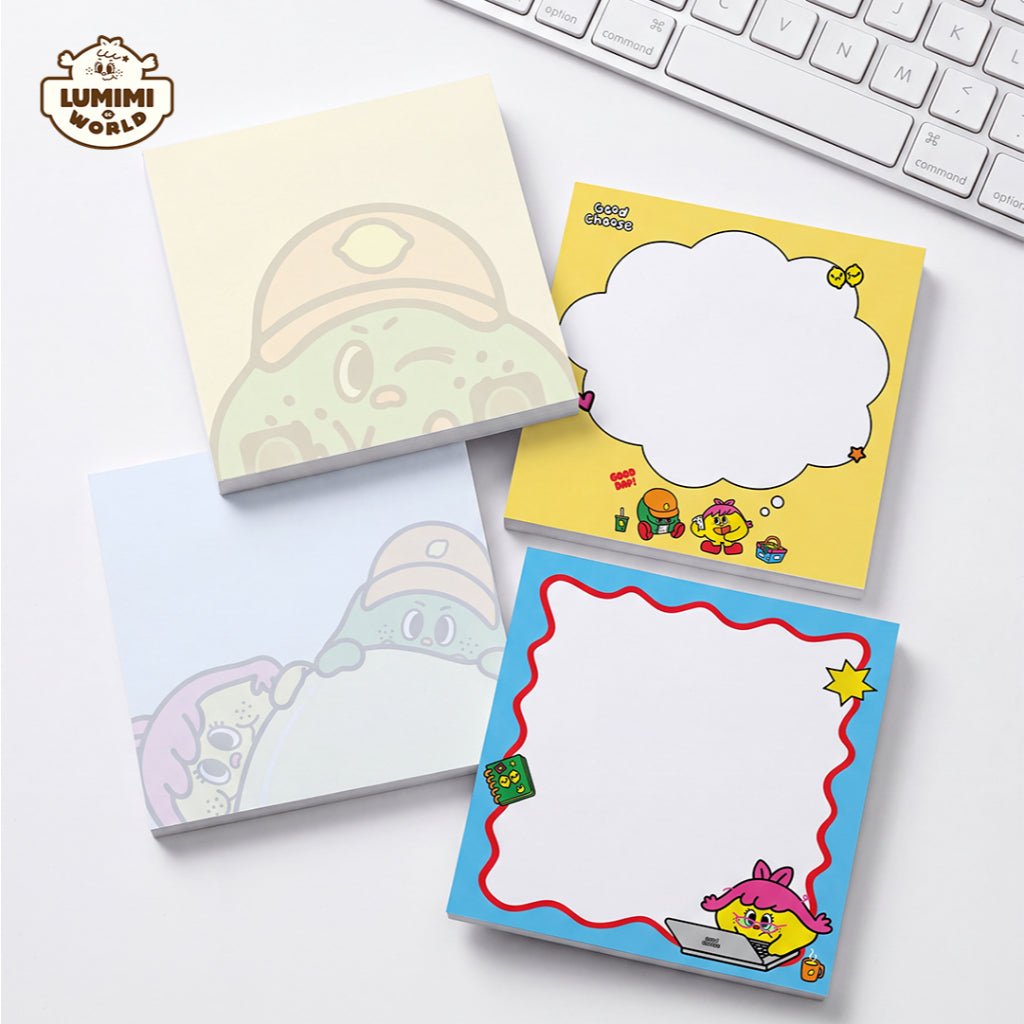 Lumimiworld | Notepad กระดาษโน๊ต จัตุรัส - Good Choose