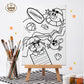 Lumimiworld | Coloring frame เซ็ทเฟรมระบายสี พร้อมสีและพู่กัน