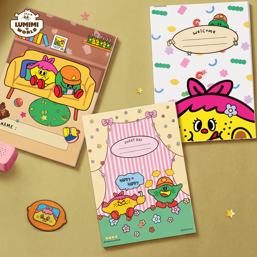Lumimiworld | Notebook A5 สมุดโน้ตไม่มีเส้น