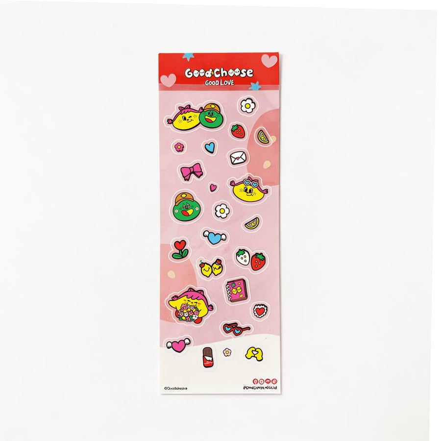 Mini Sticker Clear background PVC stickers. - Good Choose