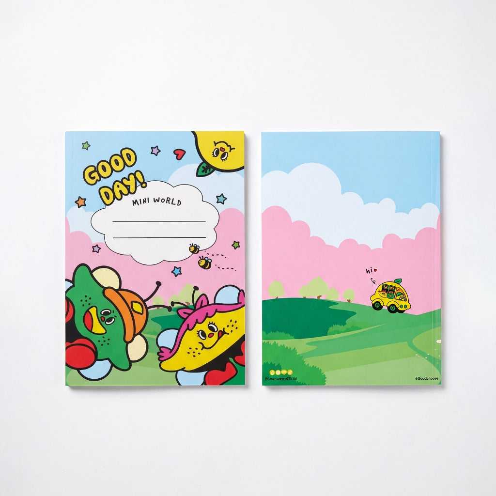 Lumimiworld | Notebook A5 สมุดโน้ตไม่มีเส้น