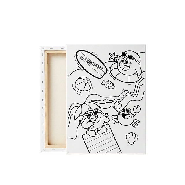 Lumimiworld | Coloring frame เซ็ทเฟรมระบายสี พร้อมสีและพู่กัน