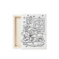 Lumimiworld | Coloring frame เซ็ทเฟรมระบายสี พร้อมสีและพู่กัน
