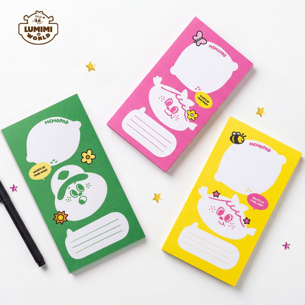 Lumimiworld | Memopad Blank note - Good Choose