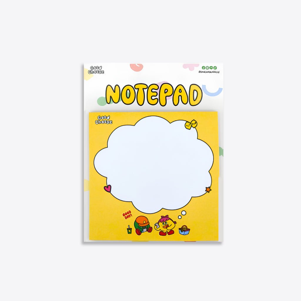 Lumimiworld | Notepad กระดาษโน๊ต จัตุรัส - Good Choose