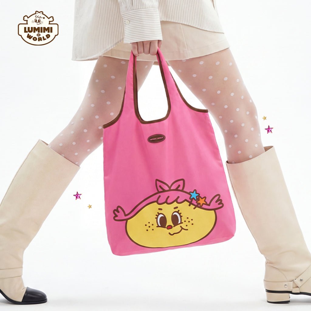 Lumimiworld | Shopping Bag กระเป๋าผ้าร่มลายน่ารัก พับเก็บได้ - Good Choose