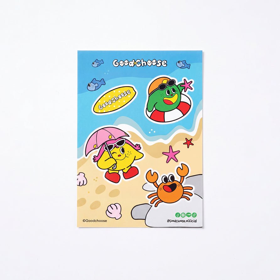 Lumimiworld | Sticker A6 สำหรับติดตกแต่ง - Good Choose