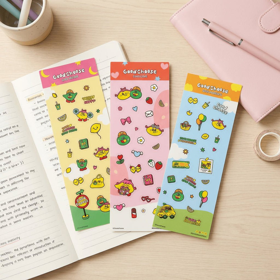 Mini Sticker Clear background PVC stickers. - Good Choose