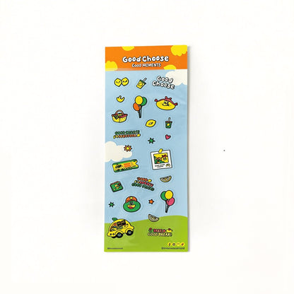 Mini Sticker Clear background PVC stickers. - Good Choose
