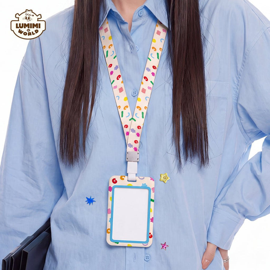 Lumimiworld | Card Holder set ที่ใส่การ์ดพร้อมสายคล้องคอ - Good Choose