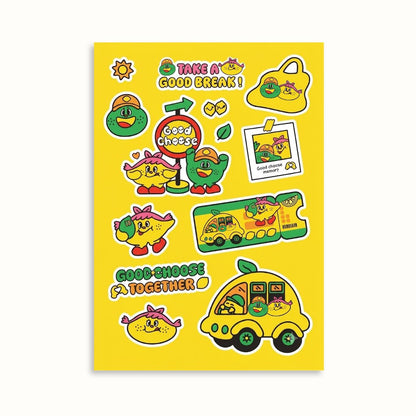 Lumimiworld | Sticker Classic A5 - Good Choose